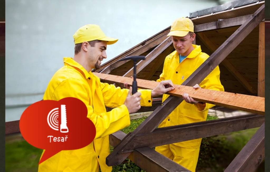 Obor Tesař – žáci LIDICKÁ při praxi